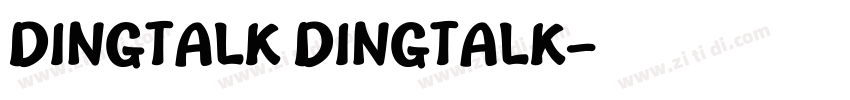 DingTalk DingTalk字体转换